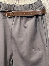 Load image into Gallery viewer, Magliano belted decostructed sweatpants