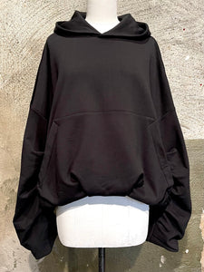 Dries Van Noten oversized draped hoodie