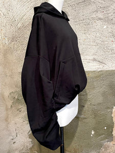 Dries Van Noten oversized draped hoodie