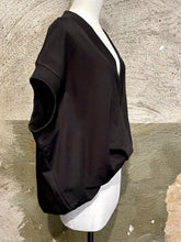 Load image into Gallery viewer, Dries Van Noten oversized draped sleeveless sweater