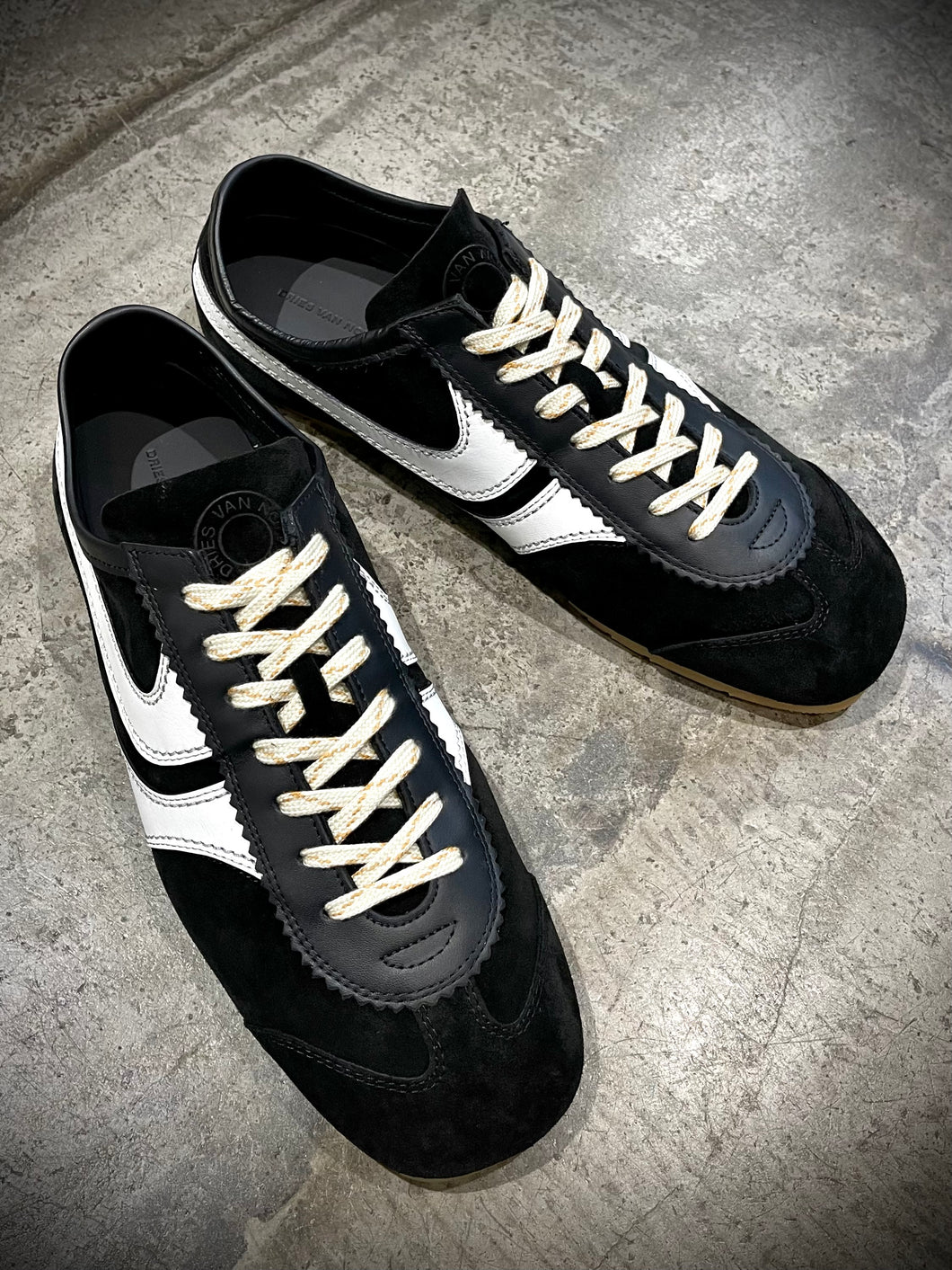 Dries Van Noten suede sneakers