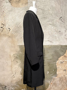 Yohji Yamamoto zipper detail coat