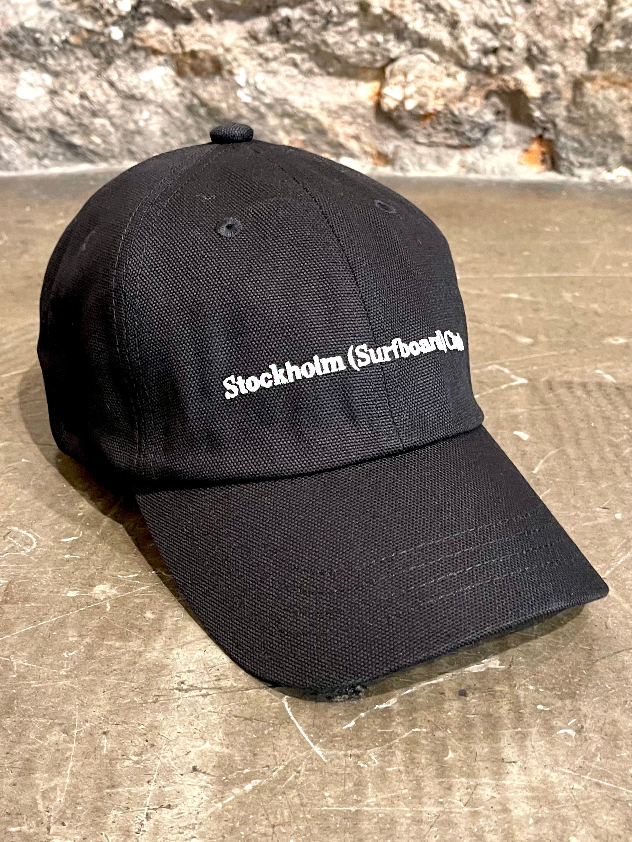 帽子 Stockholm (Surfboard) Club PAC BLACK STOCKHOLM (SURFBOARD) CLUB - Pac Cap Faded Black – SUNBURN STORE