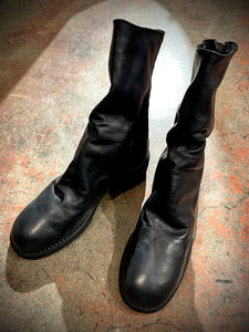 Guidi back zip boots