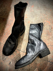 Guidi back zip boots