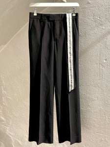 Ann Demeulemeester flared leg trousers