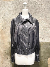 Load image into Gallery viewer, Dries Van Noten satin biker jacket