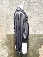 Load image into Gallery viewer, Dries Van Noten satin biker jacket