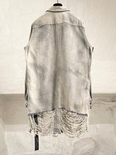 Load image into Gallery viewer, RICK OWENS LONG DENIM JACKET