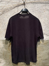 Load image into Gallery viewer, James Perse oversized black crepe t-shirt