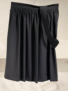 Black Comme des Garçons skirt