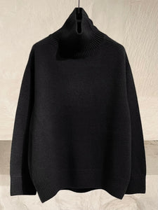 Teurn Studios knitted cashmere turtleneck sweater