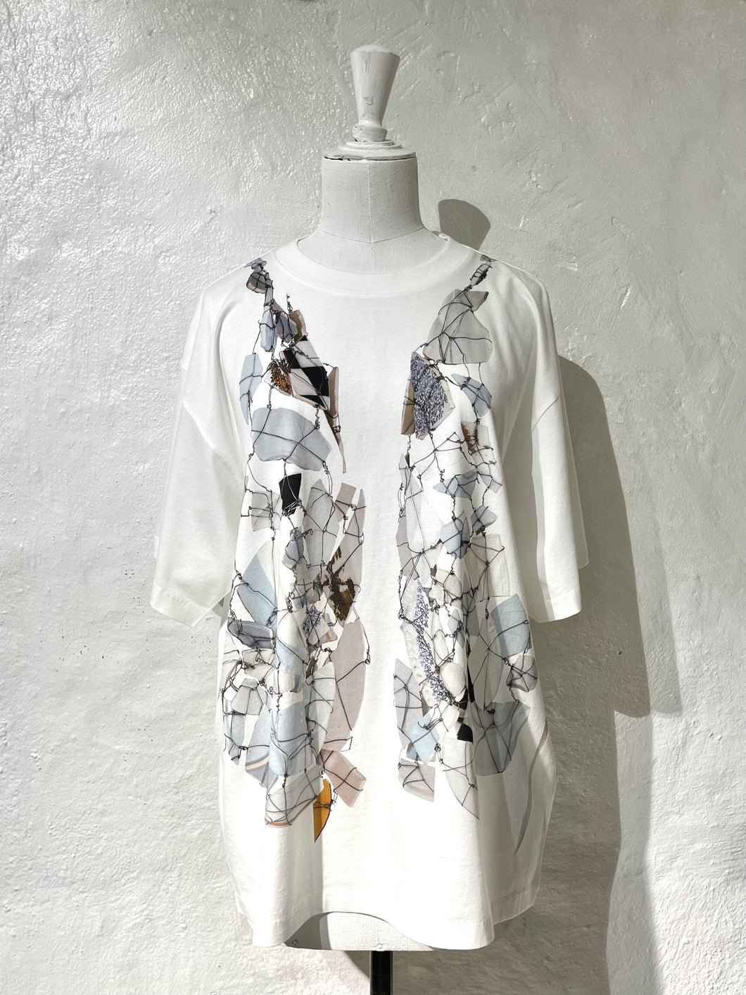 MM6 Maison Margiela trompe l'œil print T-shirt
