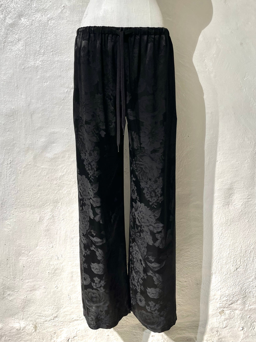MM6 Maison Margiela floral jacquard trousers