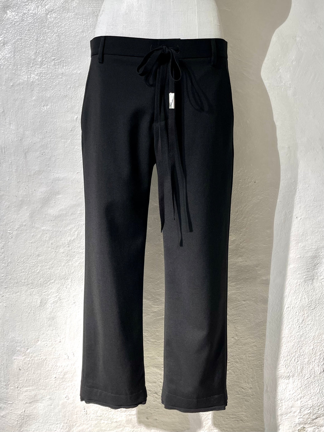 Ann Demeuelemeester cropped cigarette trousers