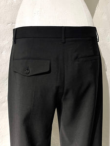 Ann Demeuelemeester cropped cigarette trousers
