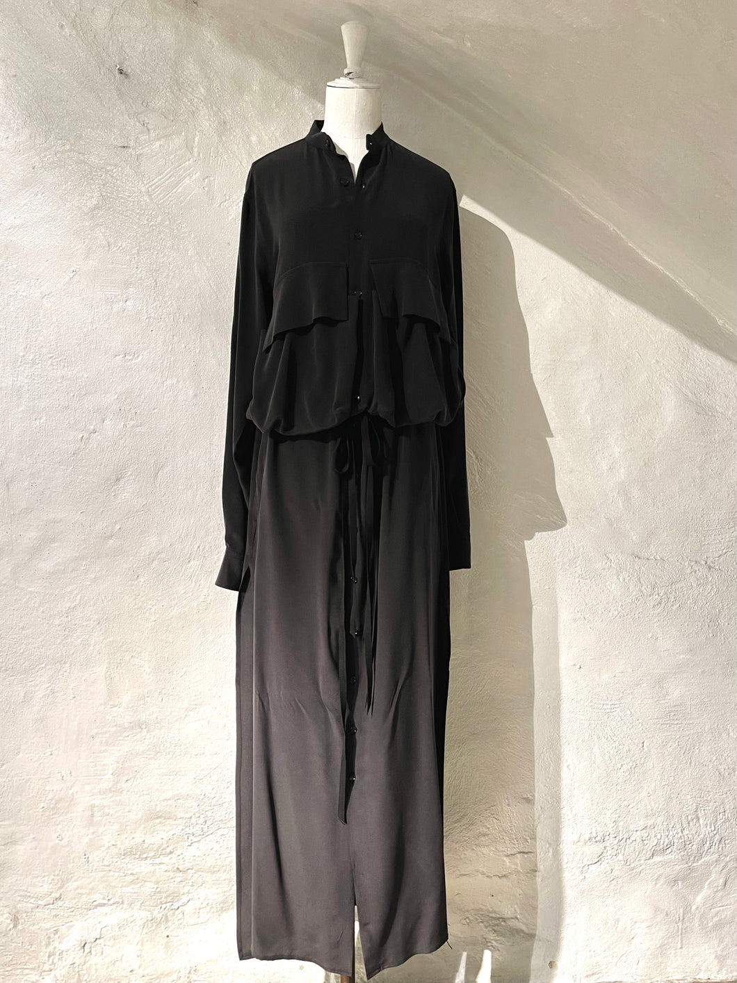Ann Demeulemeester extra long cargo dress