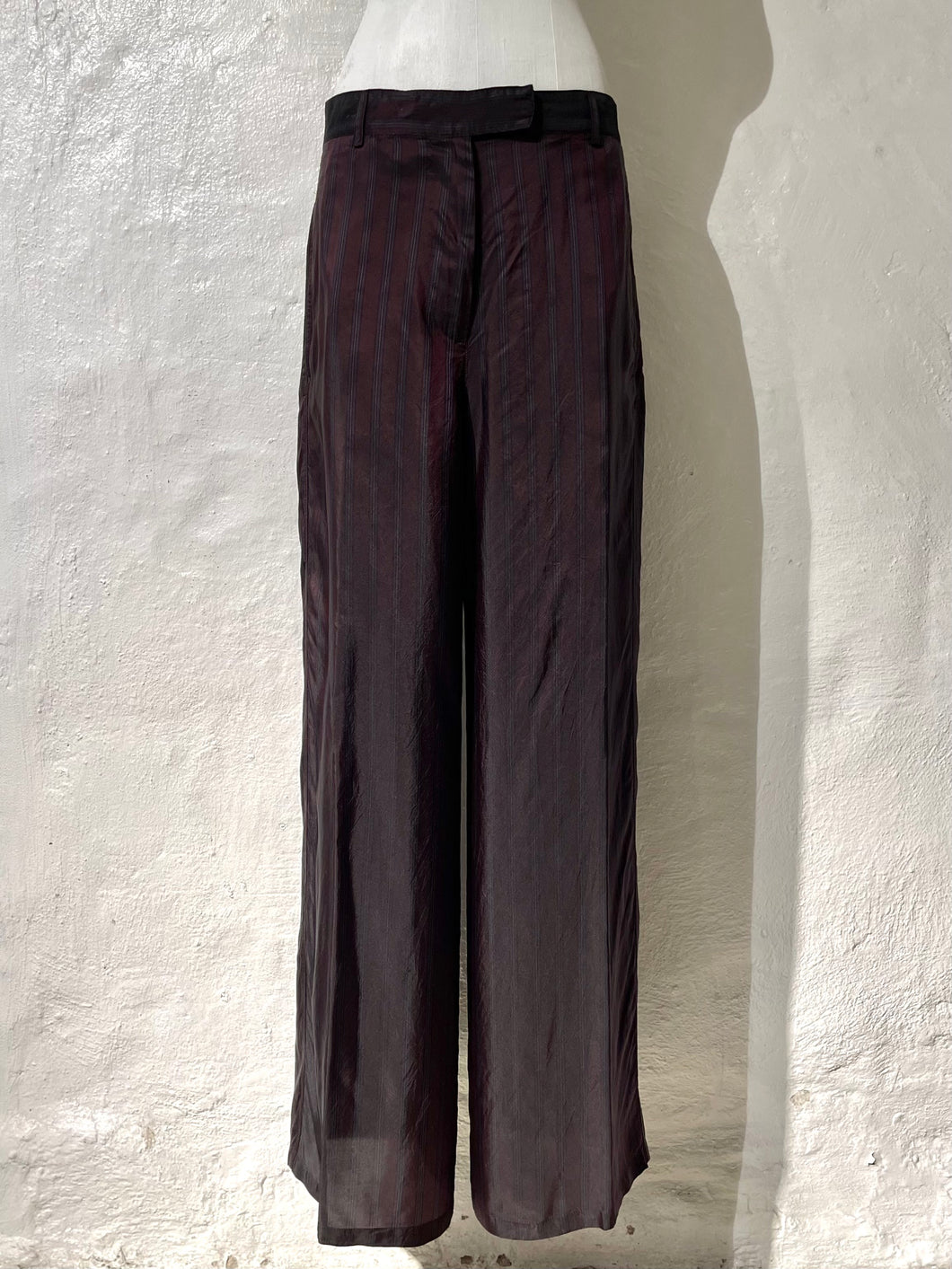 Dries Van Noten wide fit trousers