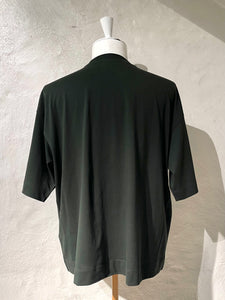 Dries Van Noten bottle green oversized T-shirt