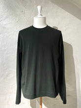Load image into Gallery viewer, Dries Van Noten bottle green oversized long sleeve T-shirt