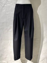 Load image into Gallery viewer, Dries Van Noten tailored herringbone trousers