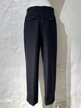 Load image into Gallery viewer, Dries Van Noten tailored herringbone trousers