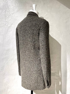 Dries Van Noten oversized tweed jacket
