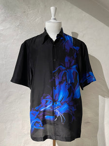 Dries Van Noten short sleeve silk shirt