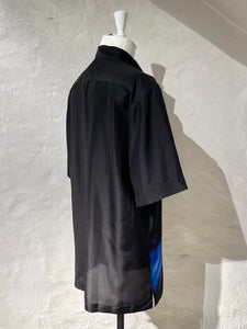 Dries Van Noten short sleeve silk shirt