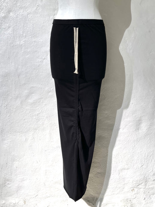 Rick Owens DRKSHDW jersey skirt