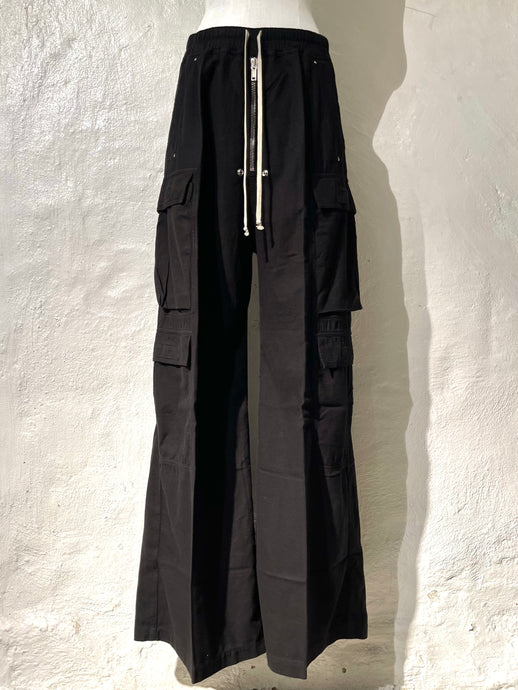 Rick Owens DRKSHDW wide leg cargo trousers