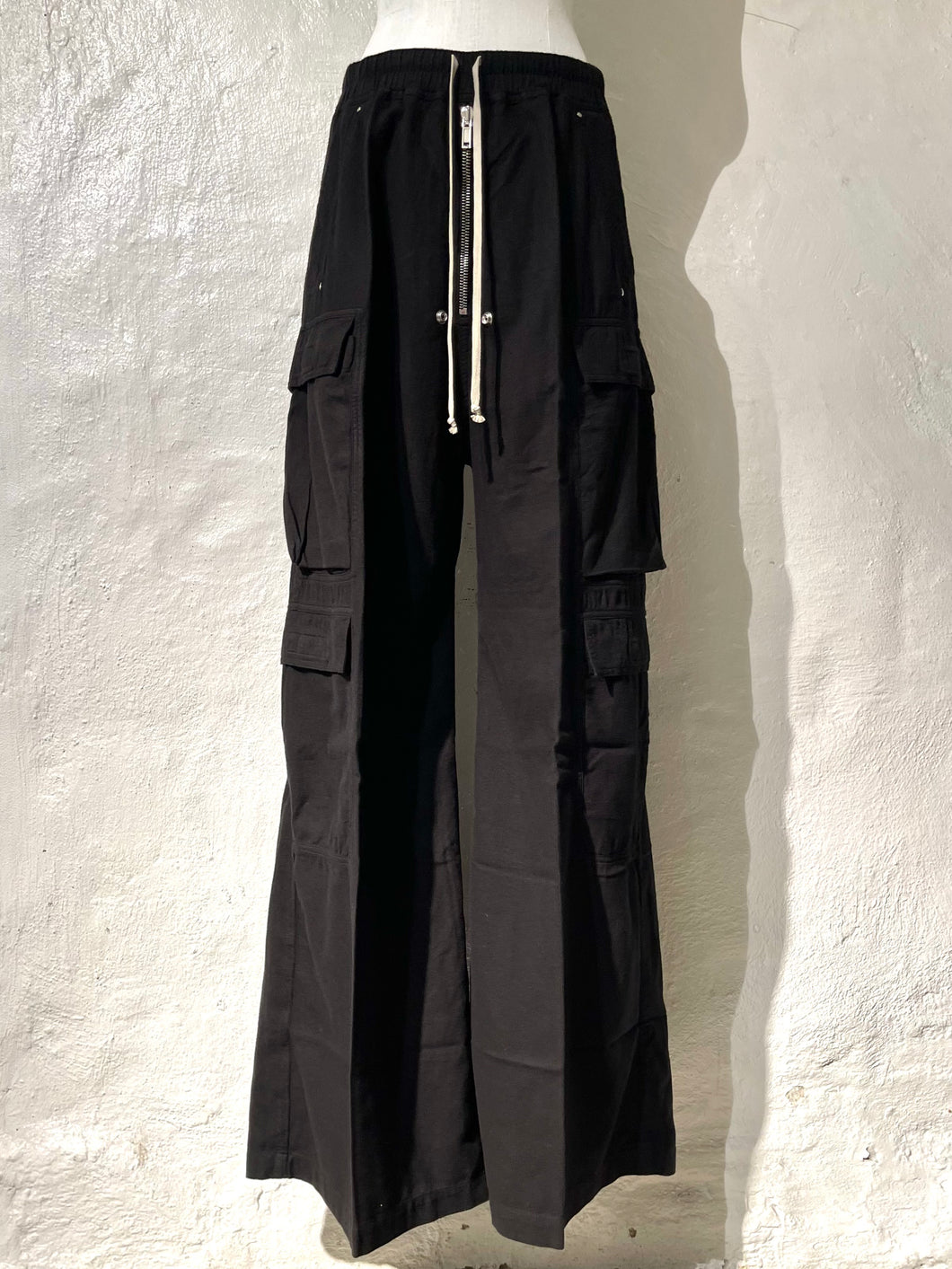 Rick Owens DRKSHDW wide leg cargo trousers