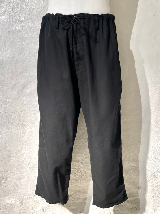 Yohji Yamamoto wide fit trousers