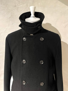 Yohji Yamamoto wool peacoat