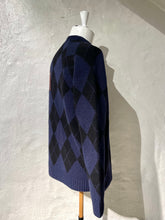 Load image into Gallery viewer, Undercover argyle knitted sweater