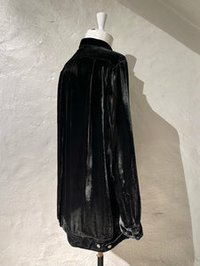 Magliano black velvet shirt