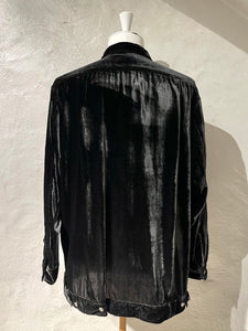 Magliano black velvet shirt