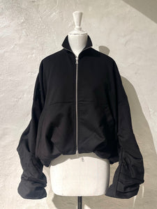 Dries Van Noten draped jersey jacket