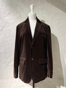 Adnym Atelier brown velvet jacket