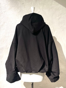 Dries Van Noten oversized draped hoodie