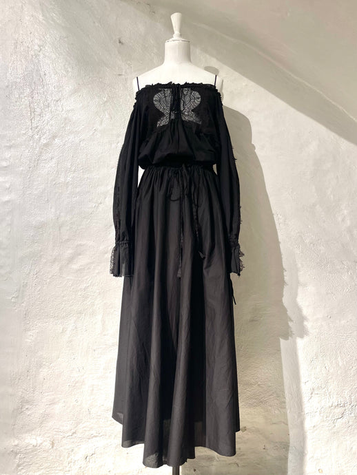 Ann Demeulemeester distress lace dress
