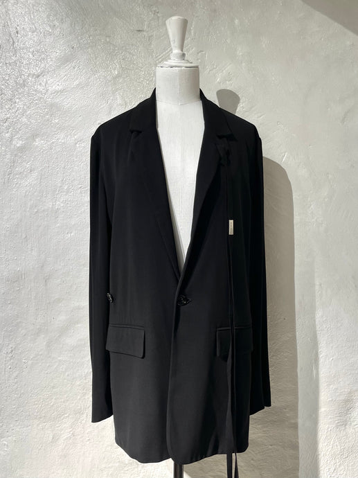 Ann Demeulemeester soft wrap jacket
