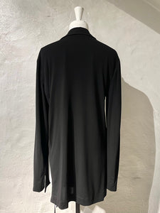 Ann Demeulemeester soft wrap jacket