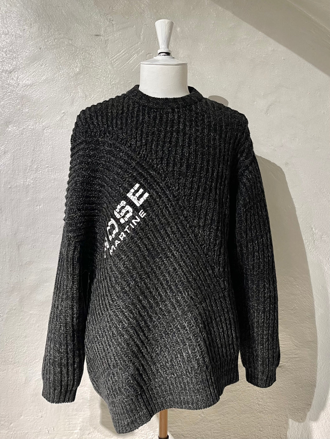 Martine Rose engineered fisherman rib sweater