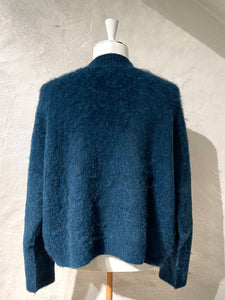 Martine Rose brushed mohair V-neck sweater
