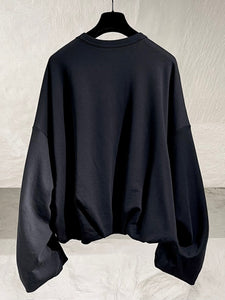 Dries Van Noten oversized draped sweater