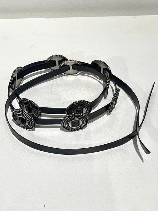 Ann Demeulemeester medal belt