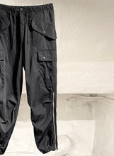 Load image into Gallery viewer, Dries Van Noten nylon cargo trousers