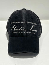 Load image into Gallery viewer, Martine Rose washed black signature cap