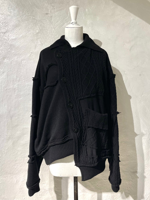 Y's Yohji Yamamoto knitted jacket